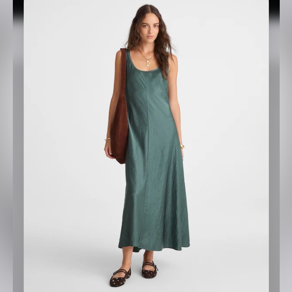 Madewell Satin Maxi Dress